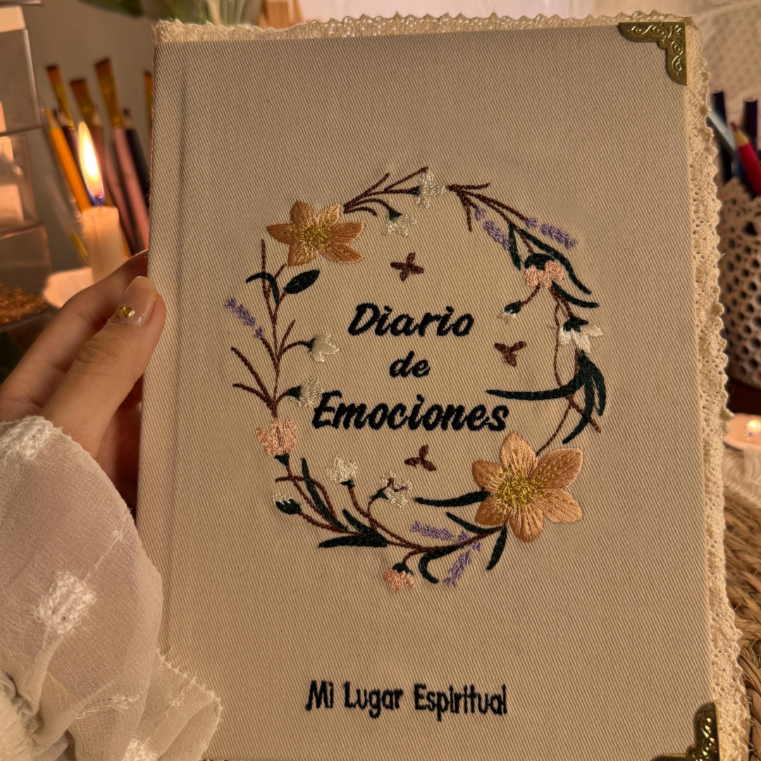 Diario de emociones con versículos de la biblia y frases de motivación